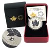 Image 1 : 2016 Canada $5 Poppy Privy - ANA California State Flower Fine Silver Maple Leaf. (TAX Exempt)