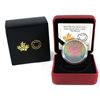 Image 1 : 2014 Canada $20 Interconnections: Land - The Beaver Fine Silver Hologram Coin. (TAX Exempt)