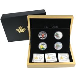 2015 Canada $20 Forests of Canada 4-Coin Set in Deluxe Box. (TAX Exempt)