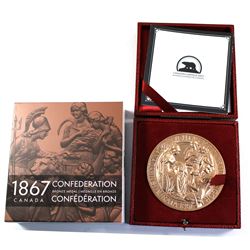 2017 Canadian Heritage Mint 1867 Confederation Bronze Medal Restrike proof-like Finish Bronze Medal.