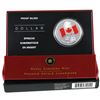 Image 1 : 2005 Canada Red Enamel National Flag Proof Limited Edition Silver Dollar. (TAX Exempt)