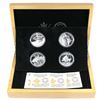 Image 1 : 2015 Canada $20 Full American Sportfish 4-Coin Fine Silver Set in Deluxe Case. (TAX Exempt)