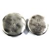 Image 2 : 5oz Total!  Beaver Bullion 2oz  Pirate Skull with Crossed Swords & 3oz Day of the Dead .999 fine sil