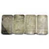 Image 1 : 4x Vintage 1oz .999 Engelhard Bars (Large E in World & Maple Leaf variety) (Tax Exempt) you will rec