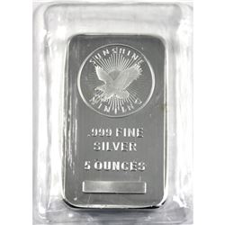 Sunshine mint 5oz .999 Fine Silver Bar (Tax Exempt)