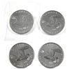 Image 1 : 4x 2014 Canada $5 Bald Eagle Fine Silver Coin (TAX Exempt)