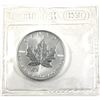 Image 1 : 1998 Canada Tiger Privy 1oz. Fine Silver Maple Leaf. TAX Exempt