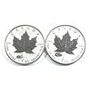 Image 1 : 2016 V Tank & 2017 Panda Canada $5 Privy Mark 1oz. Silver Maple Leaf (TAX Exempt) 2pcs