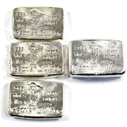 5oz Total!  Beaver Bullion 1oz  & 2oz .999 Fine silver bars (Tax Exempt) you will receive 3x 1oz & 1