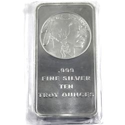 10oz Indian Head .999 Fine silver bar( Tax Exempt)