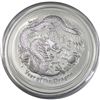 Image 1 : 2012 Australia $2 Year of the Dragon 2oz Fine Silver Coin (TAX Exempt).