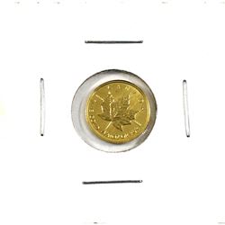 1993 Canada 1/20oz .9999 Fine Gold Maple Leaf (TAX Exempt).