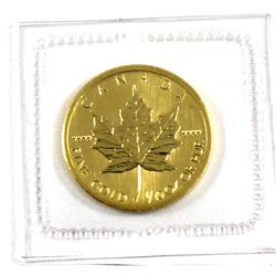 2003 Canada 1/10oz .9999 Fine Gold Maple Leaf (TAX Exempt).