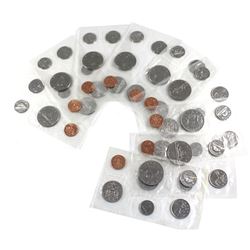 9x 1969 Canada Proof-like uncirculated sets in the original plastic .