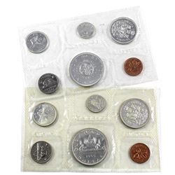 1964  & 1965 Canada Proof-Like Uncirculated set. 2pcs