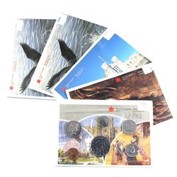 1985, 1986,1987,1988, 1989 & 1990 Canada Proof-Like uncirculated set. 6pcs