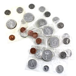 1962-1967 Canada Proof-Uncirculated set in the original plastic. 6pcs