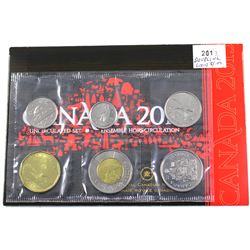 Error !2013 Canada Proof-Like uncirculated set with Doubling on the Loon.