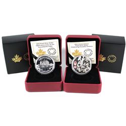 Pair of 2016 Special Edition Proof silver dollars ( Tax Exempt) lot includes the 2016 Anniversary of
