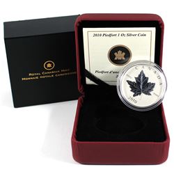 2010 Canada $5 Piedfort Silver Maple Leaf Commemorative (Tax Exempt)