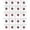 Image 1 : 1876-1965 Canada Large & Small Cent collection. You will receive 17 coins from 1896H to 1935 AG-AU a