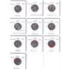 Image 9 : 1973-2020 Canada 25-cent including 6x 1992-1999 Certified coins. You will receive 112 coins dated be