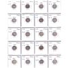 Image 1 : 1874-1917 Great Britain 3-Pence  coins appear to range in grade from Good to VF. Please view scan fo