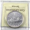 Image 2 : 1946 Canada Silver Dollar ICCS Certified MS-60