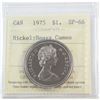 Nickel $1 1975 ICCS Certified SP-66 Heavy Cameo!