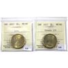 2017 Canada 150 & 2017 Reg Loon dollar ICCS Certified MS-66. 2pcs