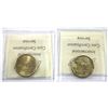 Image 2 : 2017 Canada 150 & 2017 Reg Loon dollar ICCS Certified MS-66. 2pcs