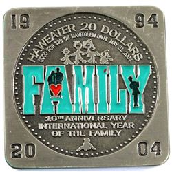 2004 Rare Low Mintage Manitoulin Island Haweater $20 10th anniversary of the international year of t