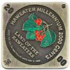 2000 Rare Low Mintage Manitoulin Island Haweater $20 Square Medallions