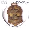 1934 Toronto Ontario Centennial Medallion.