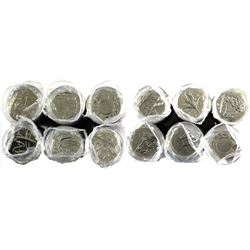2000 Canada 25-cent Millennium Complete Set of Rolls of 40pcs. 12 rolls