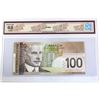 Image 2 : 2004 $100 BC-66aA-i, Bank of Canada, Jenkins-Dodge, Replacement, Printed in 2003, S/N: EJE 4953128, 