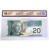 Image 2 : 2004 $20 BC-64b-N1-iii, Bank of Canada, Jenkins-Carney, Printed in 2009, 4 digit Radar  S/N: EUT 460