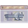 Image 2 : * Low Serial Number* 1986 $5 BC-56d-N5-iv, Bank of Canada, Knight-Thiessen,  Low Serial number, S/N: