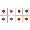 Image 2 : Estate lot of 8x Canada 1-cent Errors and Varieties . Lot includes a 1-cent blank planchet, hanging 