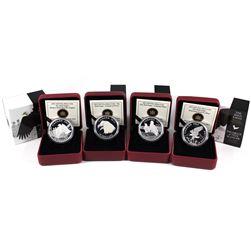 2013 Canada $20 The Bald Eagle Fine Silver Series - Portrait of Power, Lifelong Mates, Returning Fro