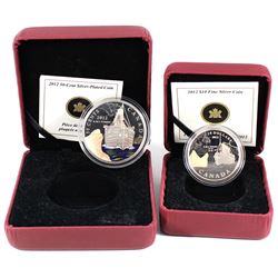 2012 Canada 50-cent R.M.S. Titanic Silver Plated Copper Coin & 2012 $10 R.M.S. Titanic Fine Silver C