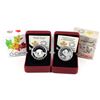 Image 1 : 2014 $15 Exploring Canada - Pioneering Mapmakers & 2014 $25 O Canada - The Igloo Fine Silver Coins (