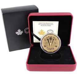 2020 Canada 5-cent The Canadian Home Front - The Victory Nickel Bronze Coin.
