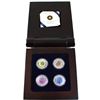 Image 1 : 2011-2012 Canada $5 Full Moons of the Algonquin Sterling Silver & Niobium 4-coin Set (Coins may be l