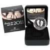Image 1 : 2011 Canada $4 Welcome to the World - Baby Feet Fine Silver Coin (Capsule lightly scratched). Limite