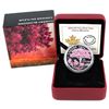 Image 1 : 2016 Canada $15 Cherry Blossoms Fine Silver Coin. (TAX Exempt)