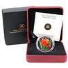 Image 1 : 2011 Canada $20 Tulip with Venetian Glass Ladybug Fine Silver Coin (Sleeve lightly bent).