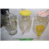 Image 1 : Drink Glass Dispensers and Heavy Glass Jar