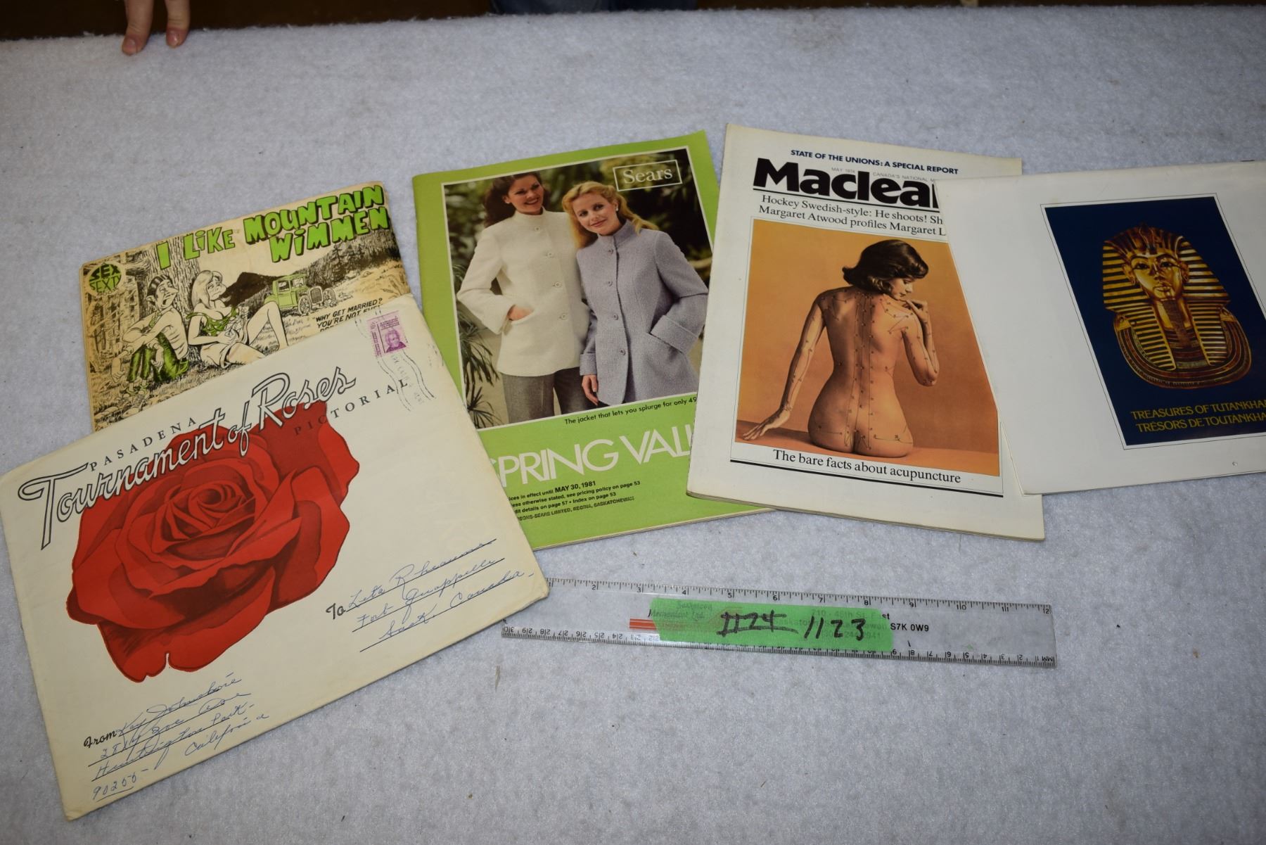 Pasadena Rose Bowl Pictorial 1970 Sears 1981 Catalog 1980 Ft King Tut Calendar And More pasadena-rose-bowl-pictorial-1970-sears-1981-catalog-1980-ft-king-tut-calendar-and-more