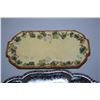 Image 2 : Japanese Majolica and Chrome Tray
